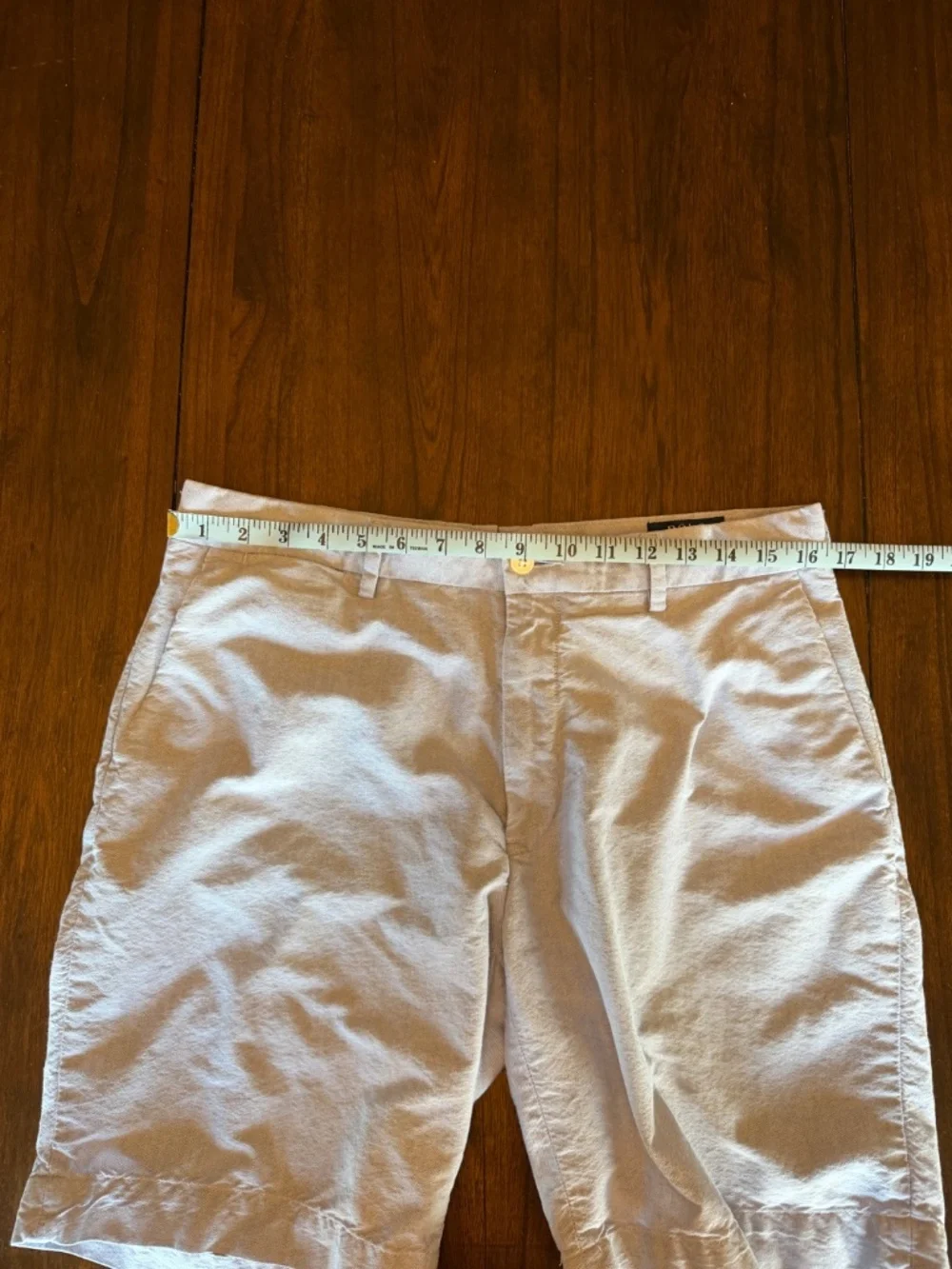 Polo Ralph Lauren Men's Casual Light Blue Cotton Shorts, Mid-Rise Size 32